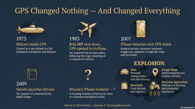 GPS Changed Nothing — And Changed Everything | Bitcoin Is Not Finished — Ep. 2