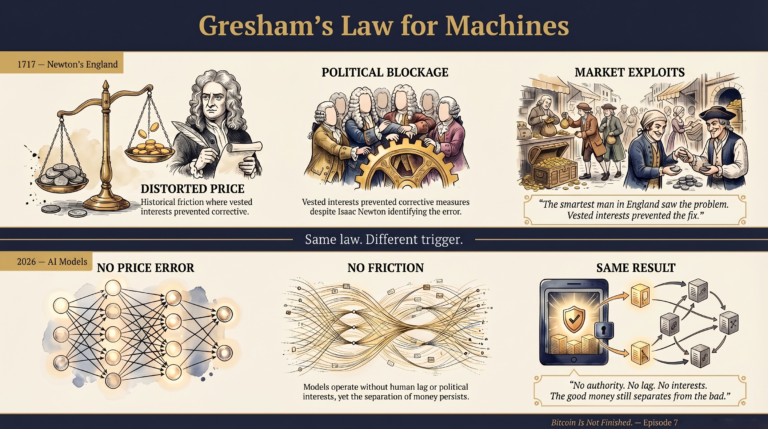 Gresham’s Law for Machines | Bitcoin Is Not Finished — Ep. 7